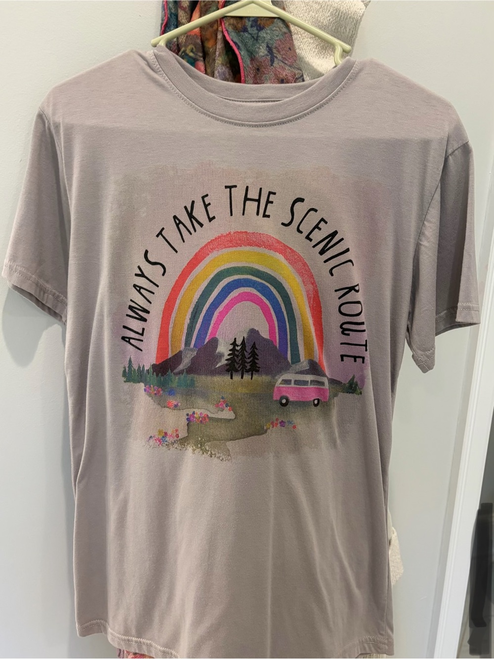 Natural Life tee Always Take the Scenic Route